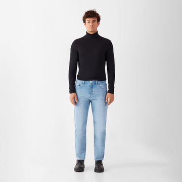 Jeans RISE Relaxed Tapered Minimal Stretch bright blue | DAWN