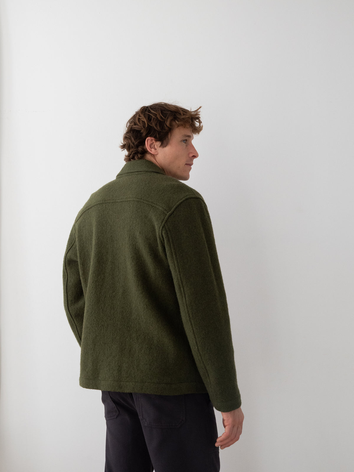 Hemd STREEDAGH MOSS GREEN | TWOTHIRDS