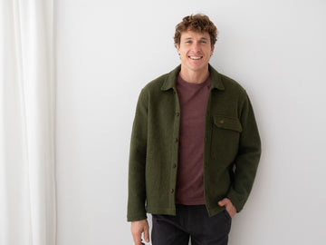 Hemd STREEDAGH MOSS GREEN | TWOTHIRDS