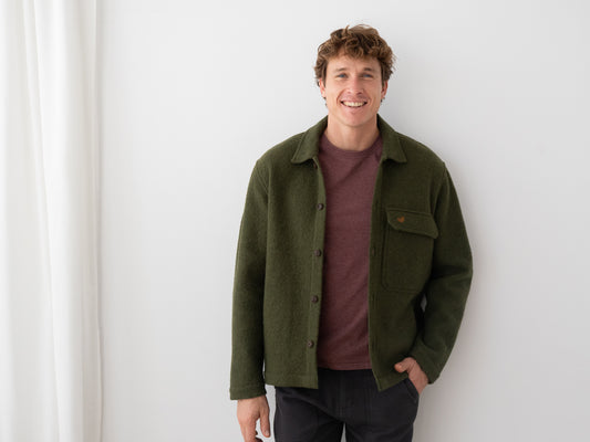 Hemd STREEDAGH MOSS GREEN | TWOTHIRDS