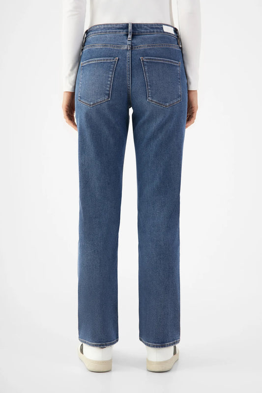 Jeans SUNSET Regular Slim Soft Tencel - Basic Medium Blue 201 | DAWN