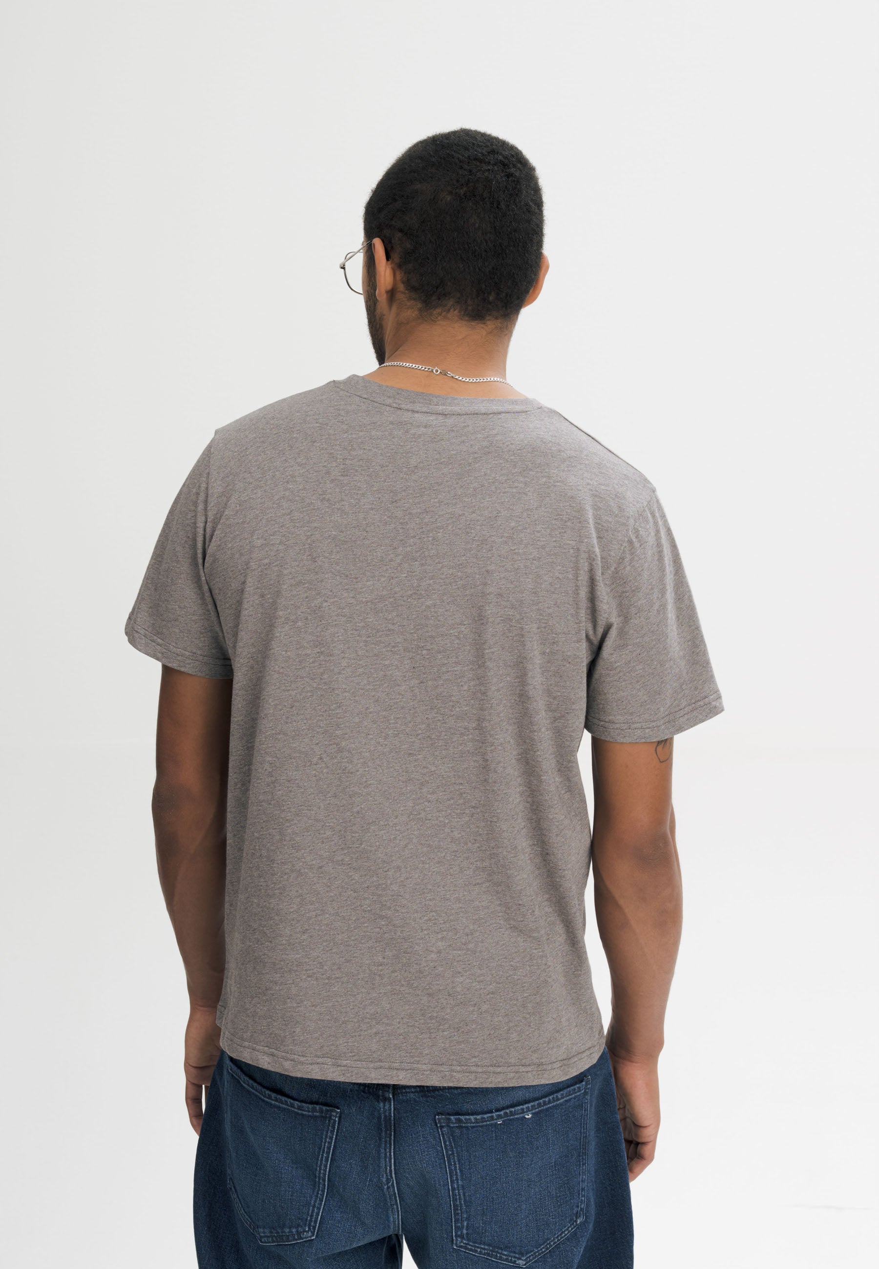 Men T-Shirt Style SADHIL bear melange | MELA