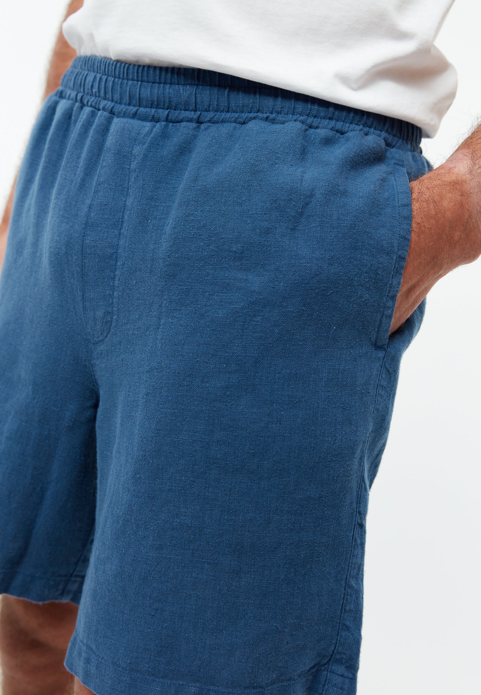 Shorts GBLaurin Blazing Blue (Linen) | Givn