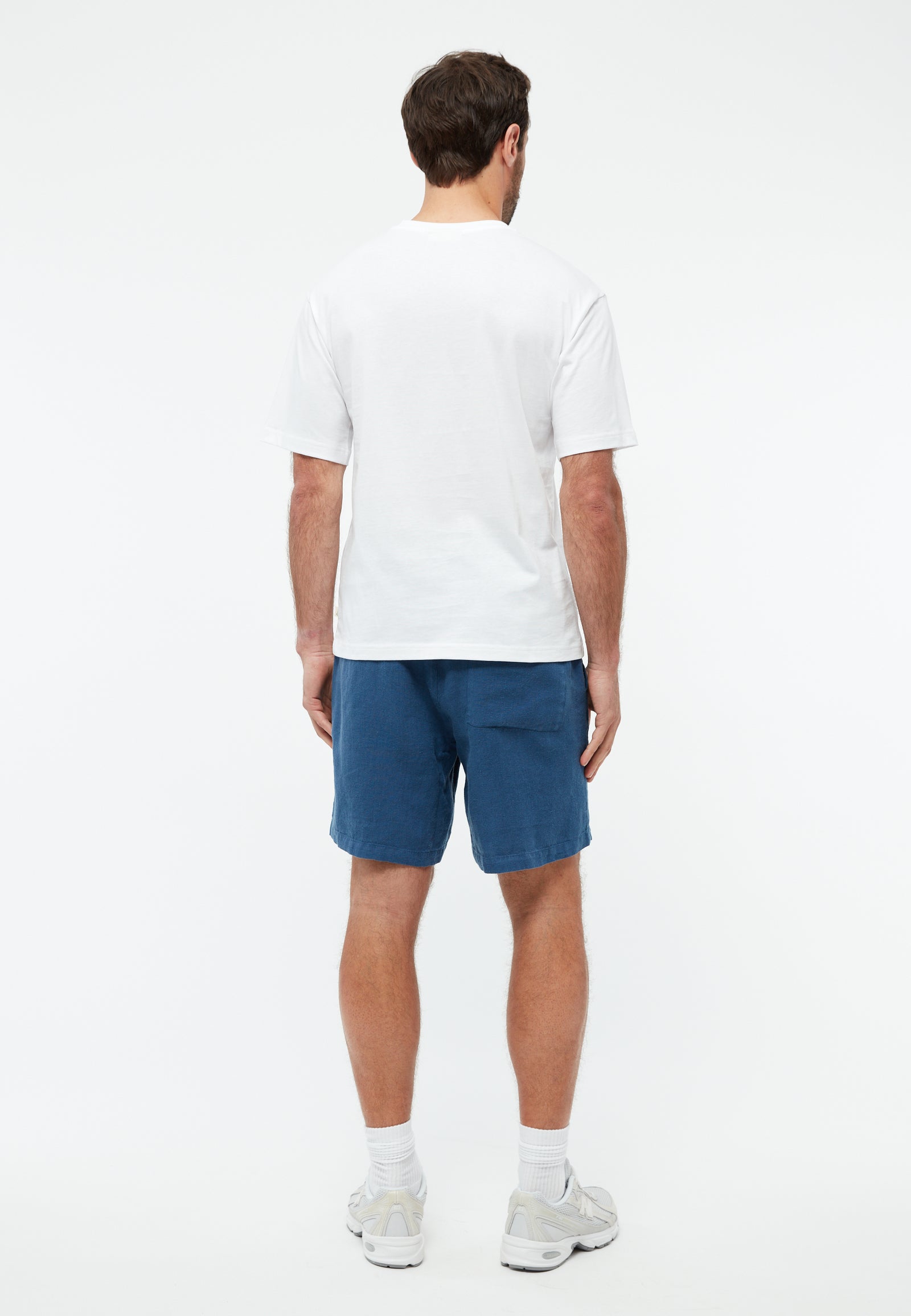 Shorts GBLaurin Blazing Blue (Linen) | Givn