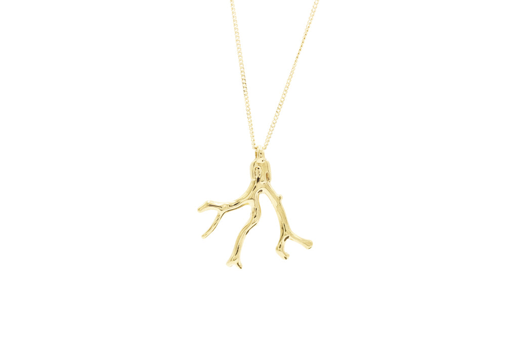 STREAM NECKLACE Stainless Steel | KLIMBIM