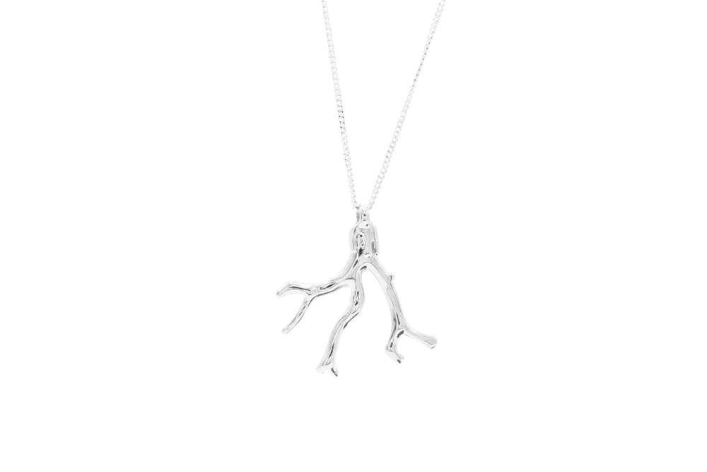 STREAM NECKLACE Stainless Steel | KLIMBIM