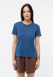 T-Shirt GBJulia English Blazing Blue (Linen) | Givn
