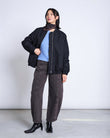 PRINTED COTTON SCARF VAD dark leo print | JAN ´N JUNE