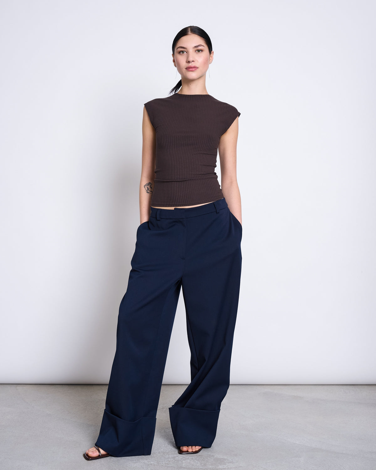 TENCEL™ LYOCELL RIB APIS mud | JAN ´N JUNE