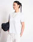 BRUSHED T-SHIRT BOY ice blue | Jan ´n June