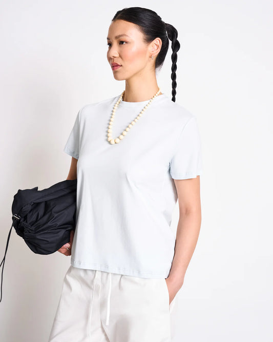 BRUSHED T-SHIRT BOY ice blue | Jan ´n June