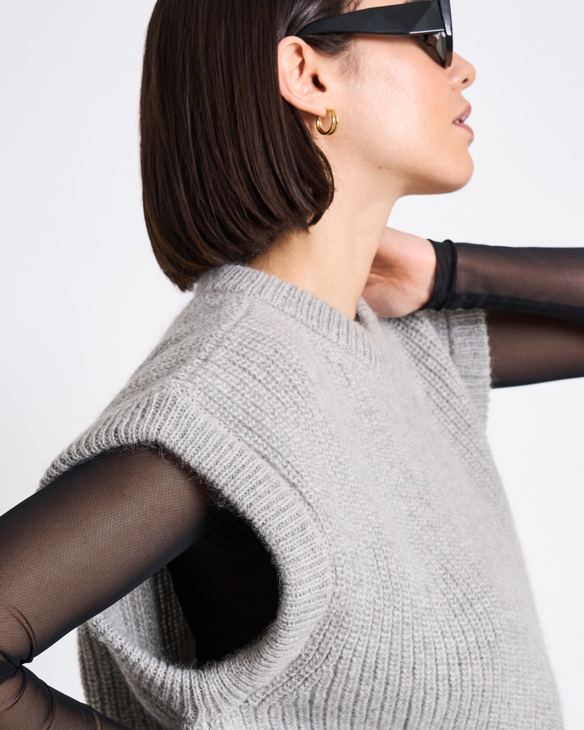 WOOLY SLIPOVER THANDA LIGHT GREY | Jan ´n June