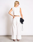 COTTON TIE TOP STROGET WHITE | Jan ´n June