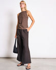 LINEN PANTS BEVEREN MUD | Jan ´n June