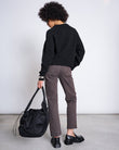 Relaxed Crewneck Cardigan SIVIA black | JAN ´N JUNE