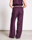 LINEN DRAWSTRING PANTS SJOV CHERRY LACQUER | Jan ´n June