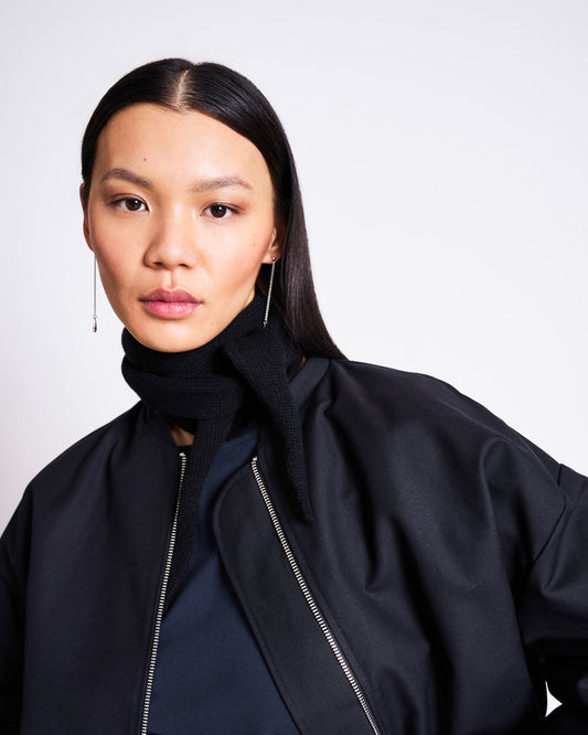 MINI SCARF AMBAR black | Jan ´n June