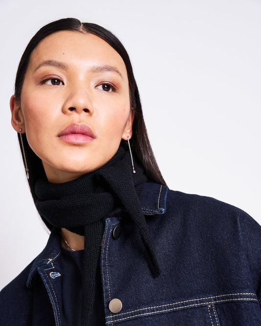 MINI SCARF AMBAR black | Jan ´n June