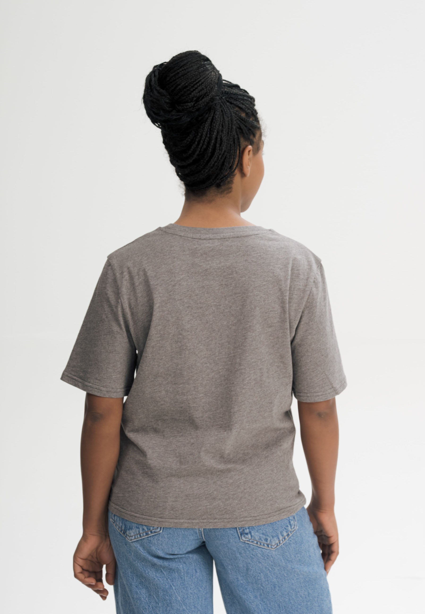 Women T-Shirt Style TANIKA bear melange | MELA