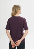 Women T-Shirt Style TANIKA elderberry melange | MELA