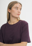 Women T-Shirt Style TANIKA elderberry melange | MELA