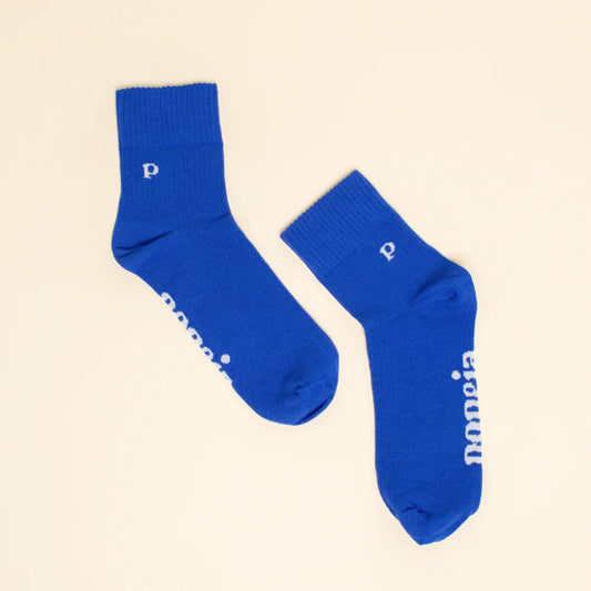 Ankle Casual Socken königsblau | popeia