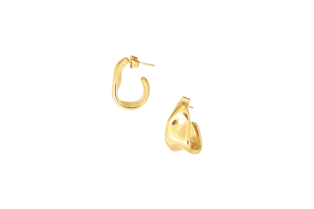 TIDAL EARRINGS Stainless Steel | KLIMBIM