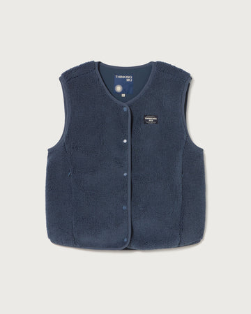 Weste JAY FUZZ BLUE | THINKING MU