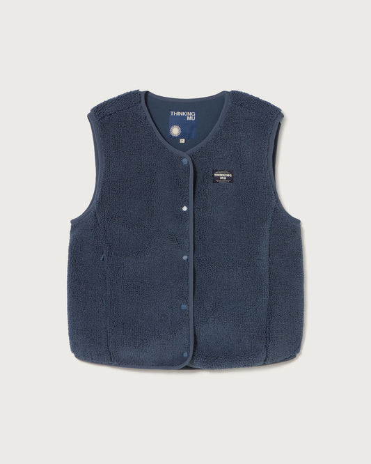 Weste JAY FUZZ BLUE | THINKING MU