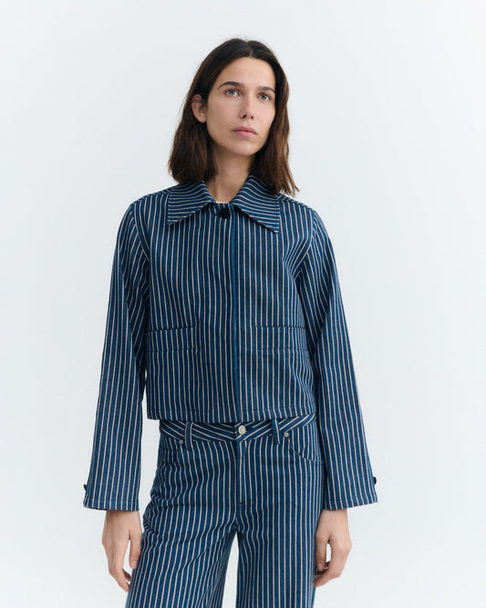 Jacke RAILWAY STRIPES ASTRID | THINKING MU