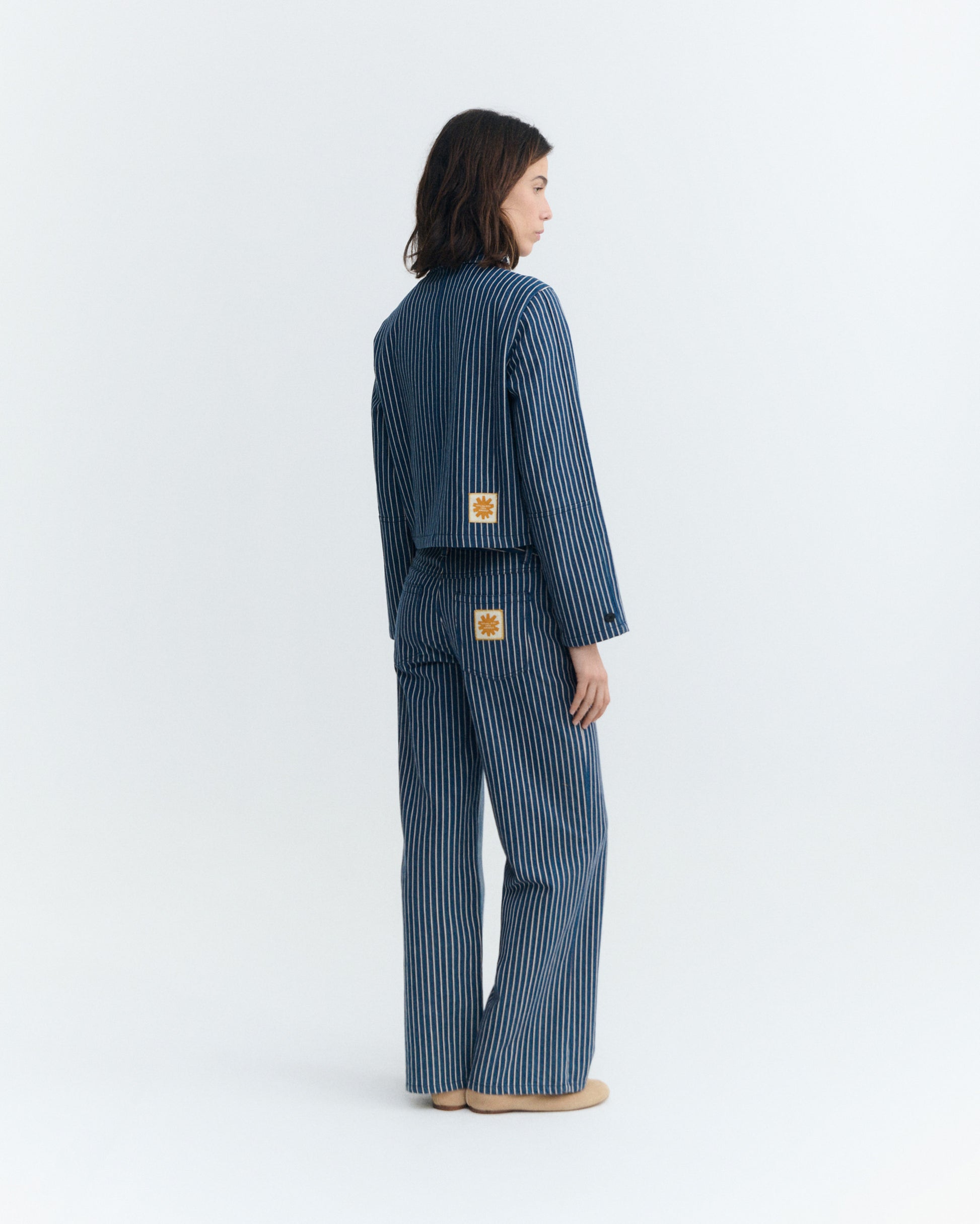 Jacke RAILWAY STRIPES ASTRID | THINKING MU