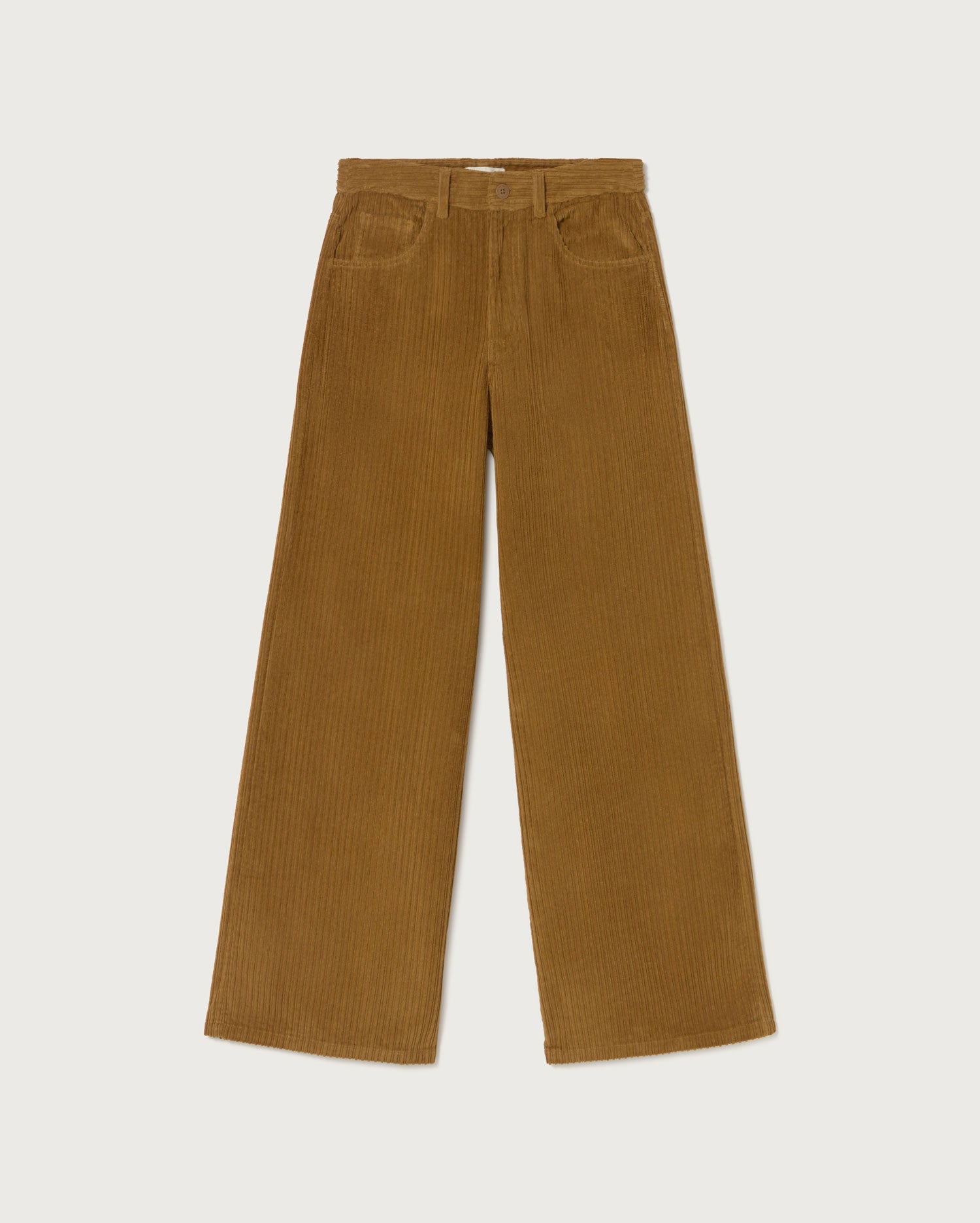 Hose LIGHT OAK CORDUROY HEDDA PANTS | THINKING MU
