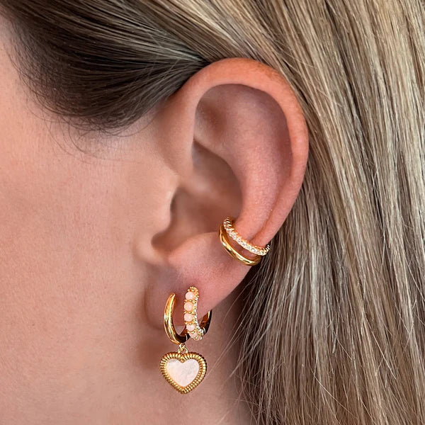 Ohrringe Arosa gold | Brandlinger