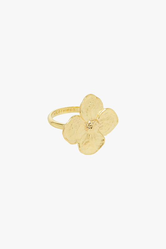 Big Flower Ring Gold | wildthings