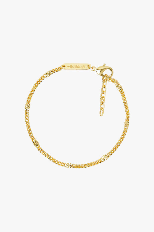 Armband Dot Chain Bracelet Gold | wildthings