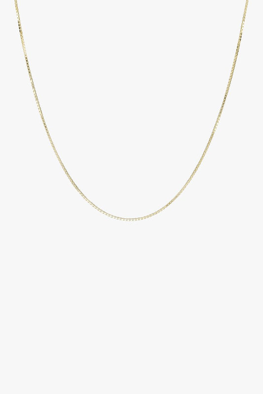 Kette Box Choker Gold 36 cm | wildthings