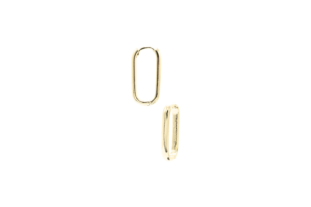 YE LONG EARRINGS Stainless Steel | KLIMBIM