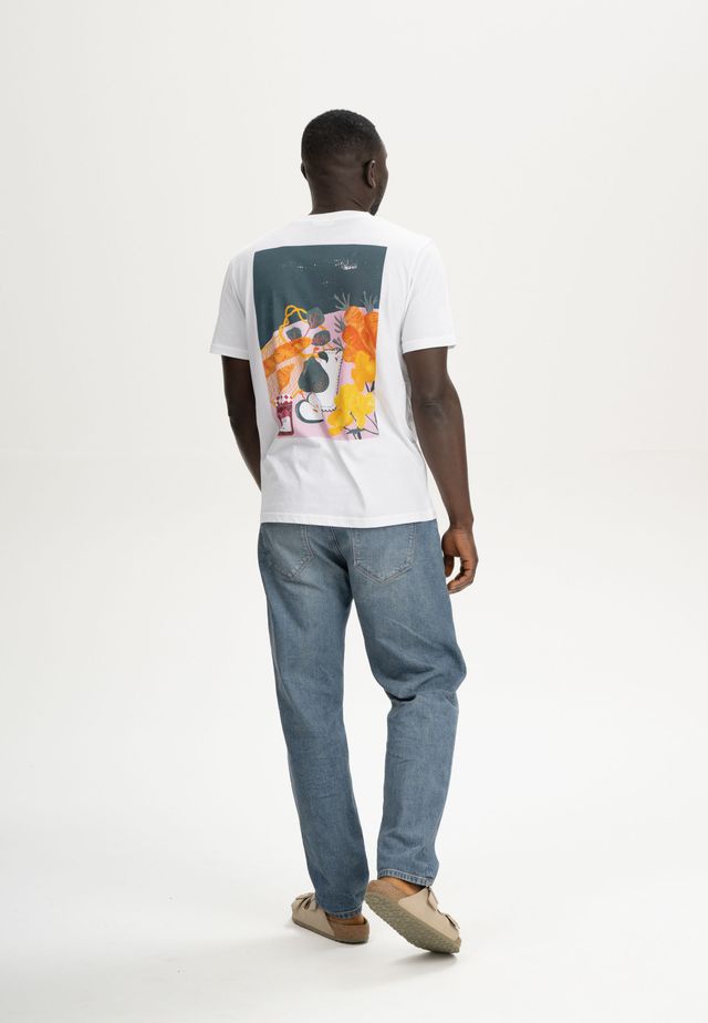 T-Shirt SADHIL Artist Edition Atelier Mave Print picknick | MELAWEAR