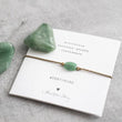 Gemstone Card Bracelet div. Modelle | a Beautiful Story