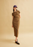 Jerseykleid ADAAJA dried moss | ARMEDANGELS