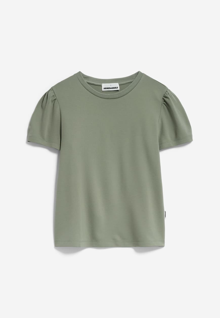 T-Shirt ALEJANDRAA grey green | ARMEDANGELS