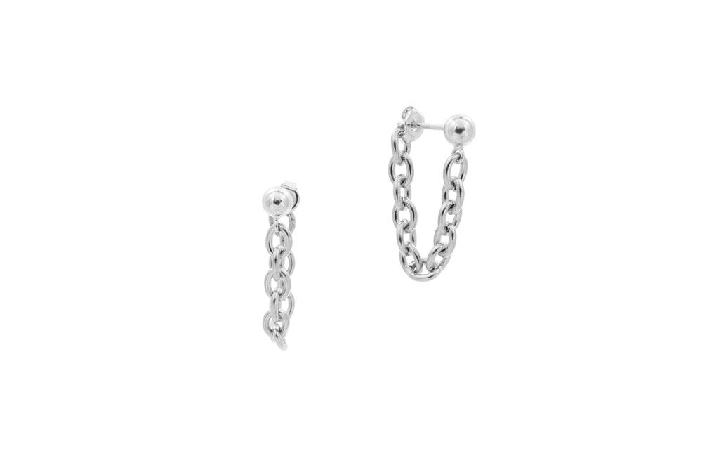 ANCHOR EARRINGS Stainless Steel | KLIMBIM