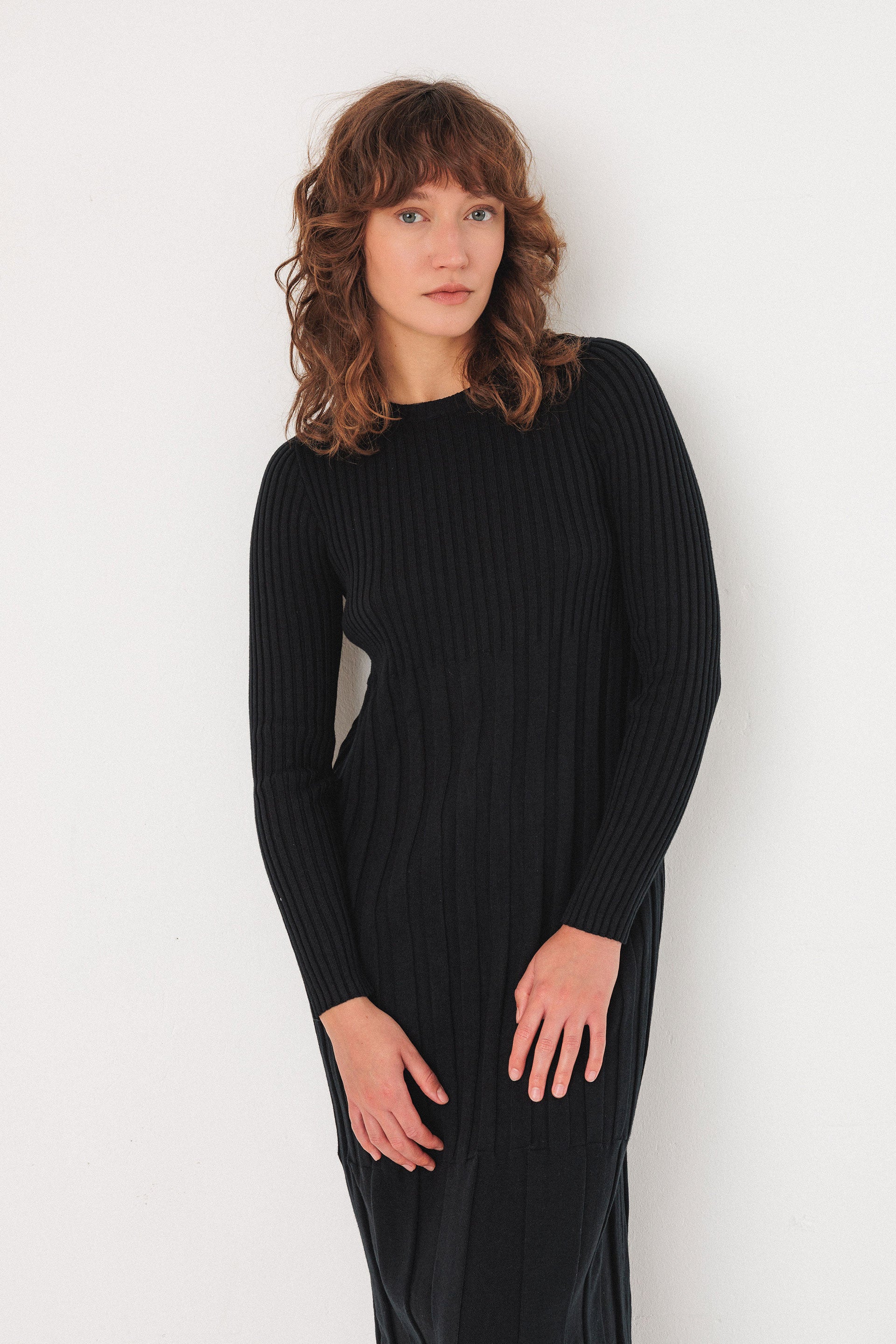 BEDIA-GOTS DRESS black | SKFK