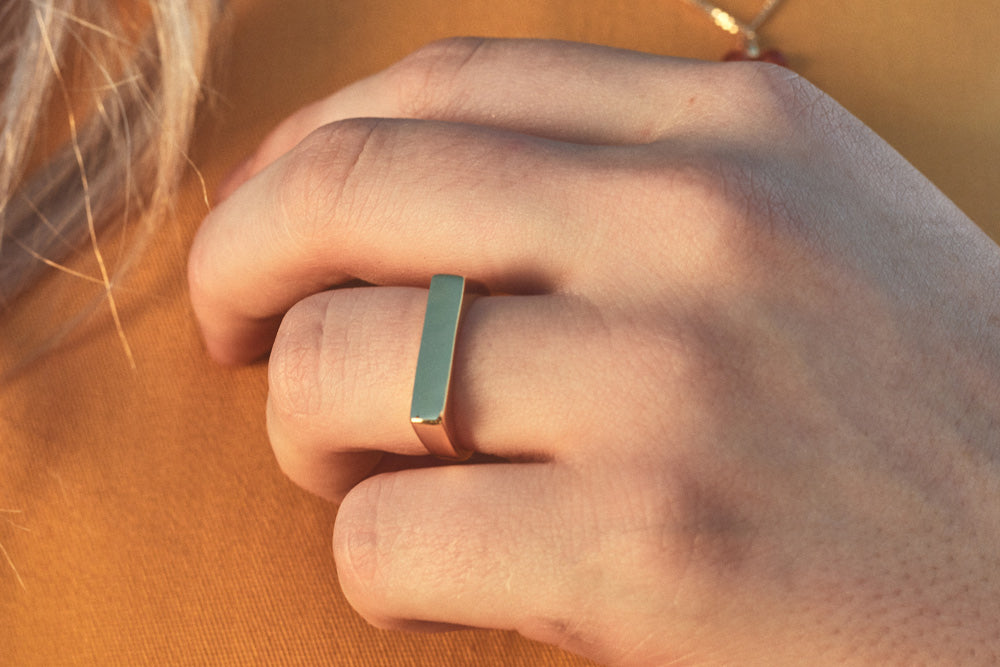 BOSSLINE RING Stainless Steel | KLIMBIM