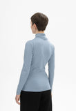 Turtleneck Shirt ANCHAL dusk blue | MELAWEAR