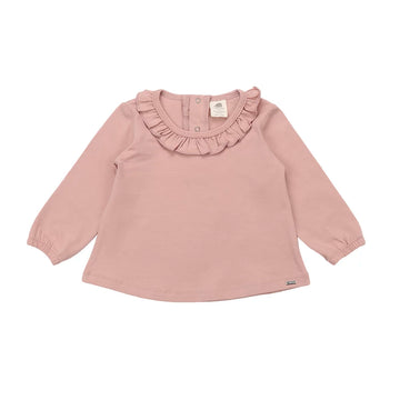 Cat Pink - Ruffle Blouse | walkiddy