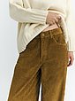 Hose LIGHT OAK CORDUROY HEDDA PANTS | THINKING MU
