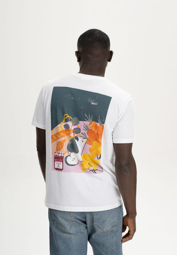 T-Shirt SADHIL Artist Edition Atelier Mave Print picknick | MELAWEAR