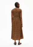 Kleid EMALANAA LEOPAA  dark camel  | ARMEDANGELS