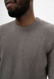 Strickpullover RAVI bear melange | MELAWEAR